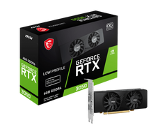 Tarjeta Gráfica MSI  GeForce RTX™ 3050 LP 6G OC