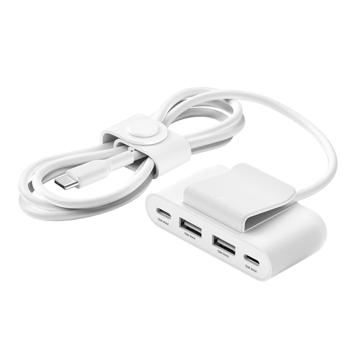 Extensor de corriente USB de 4 puertos Belkin