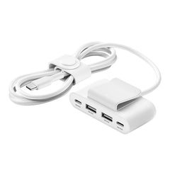 Extensor de corriente USB de 4 puertos Belkin