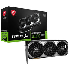 Tarjeta Gráfica MSI GeForce RTX 4080 SUPER VENTUS 3X OC 16GB GDDR6X DLSS3