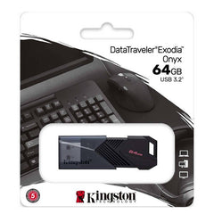 Kingston DataTraveler Exodia Onyx 64GB USB 3.2 Gen1