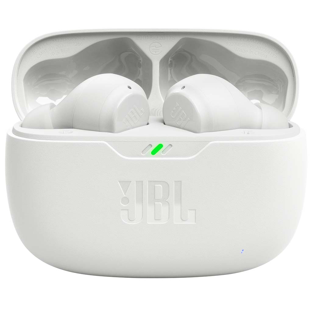 Audífonos Inalámbricos JBL Vibe Beam - Blanco