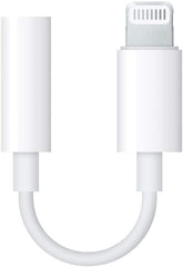 Adaptador Apple Lightning to 3.5 mm Headphone Jack  MMX62AM/A