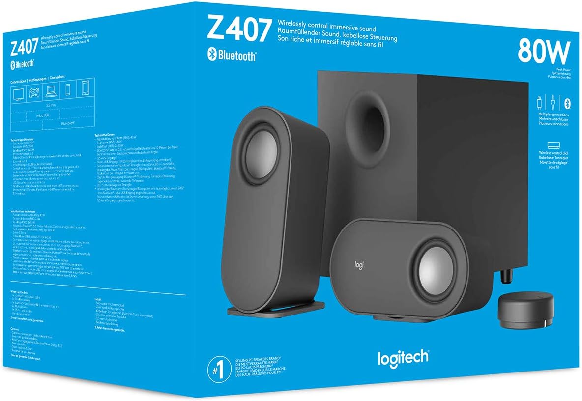 Bocinas Bluetooth  Logitech Z407