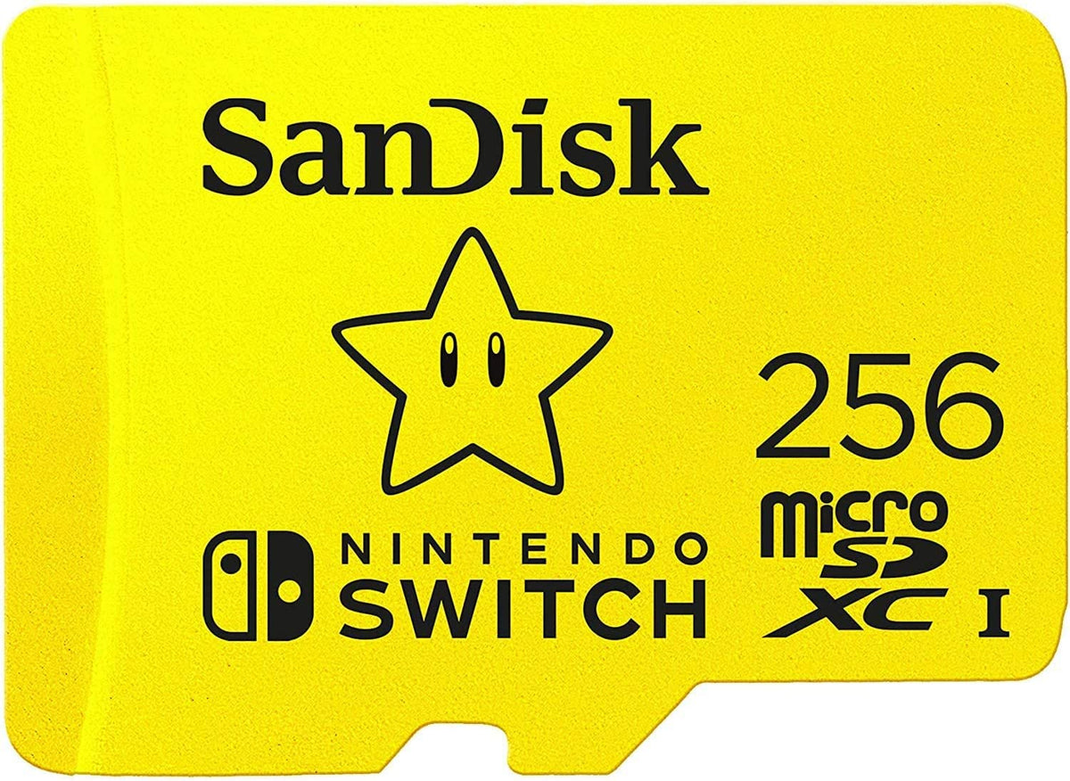 SanDisk Tarjeta de memoria MicroSD Nintendo Switch Micro SDXC de 256 GB