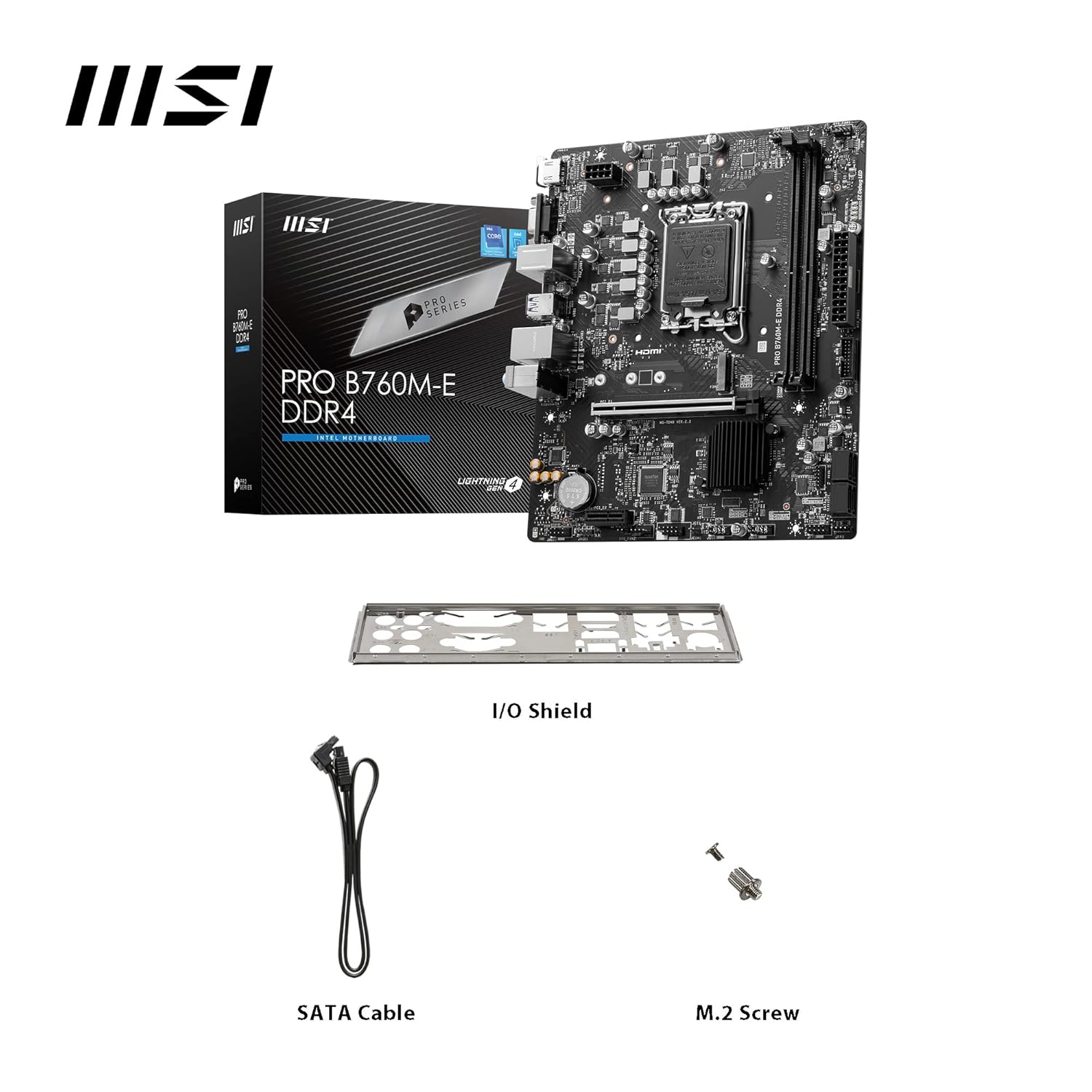 Placa Madre MSI PRO B760M-E DDR4