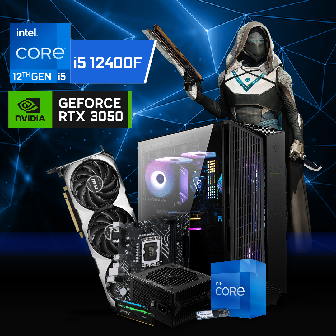 PC Build - Intel i5 12th - RTX 3050