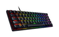 Razer Huntsman Mini, teclado para juegos 60% - Interruptores ópticos lineales - Iluminación RGB Chroma