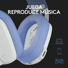 Headset Gaming  Inalambrico Logitech G435  LIGHTSPEED Blanco